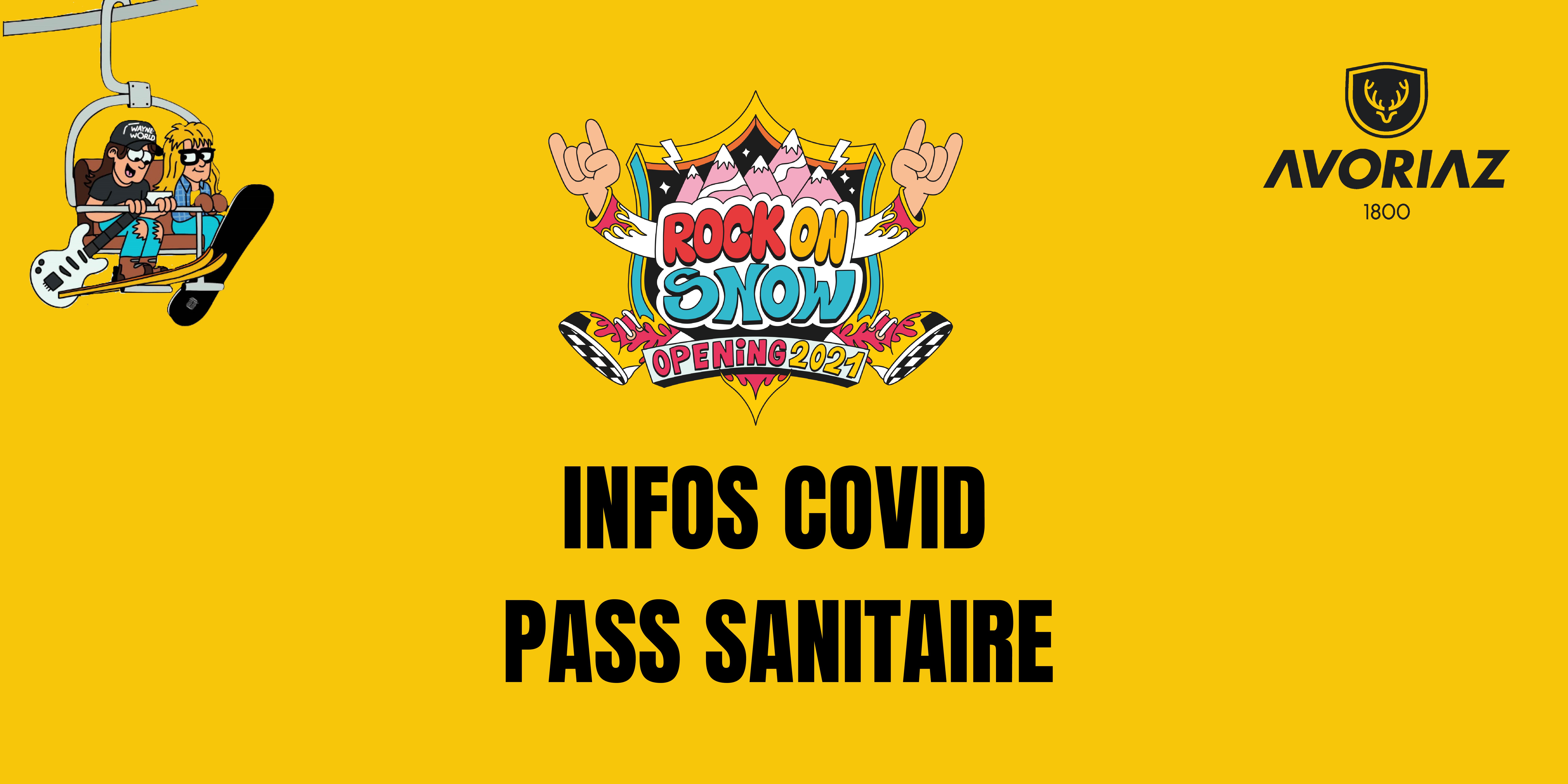 INFOS COVID PASS SANITAIRE