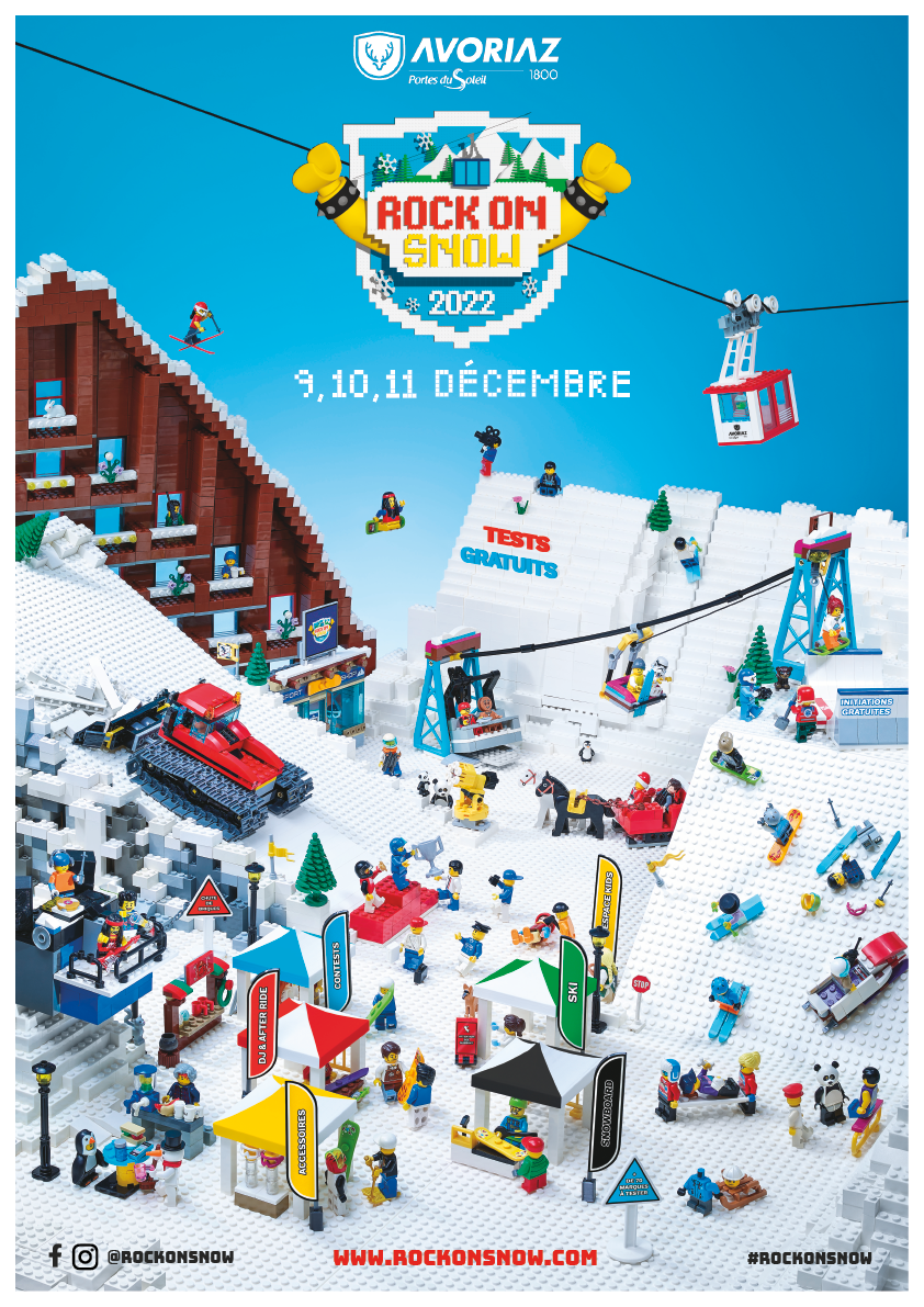 ROCKON Affiche A3